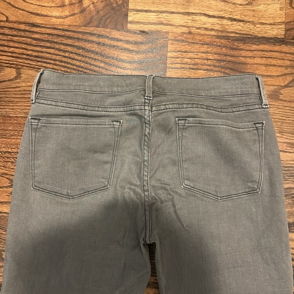 Frame denim gray jeans with zipper side seams - Picture 6 of 6